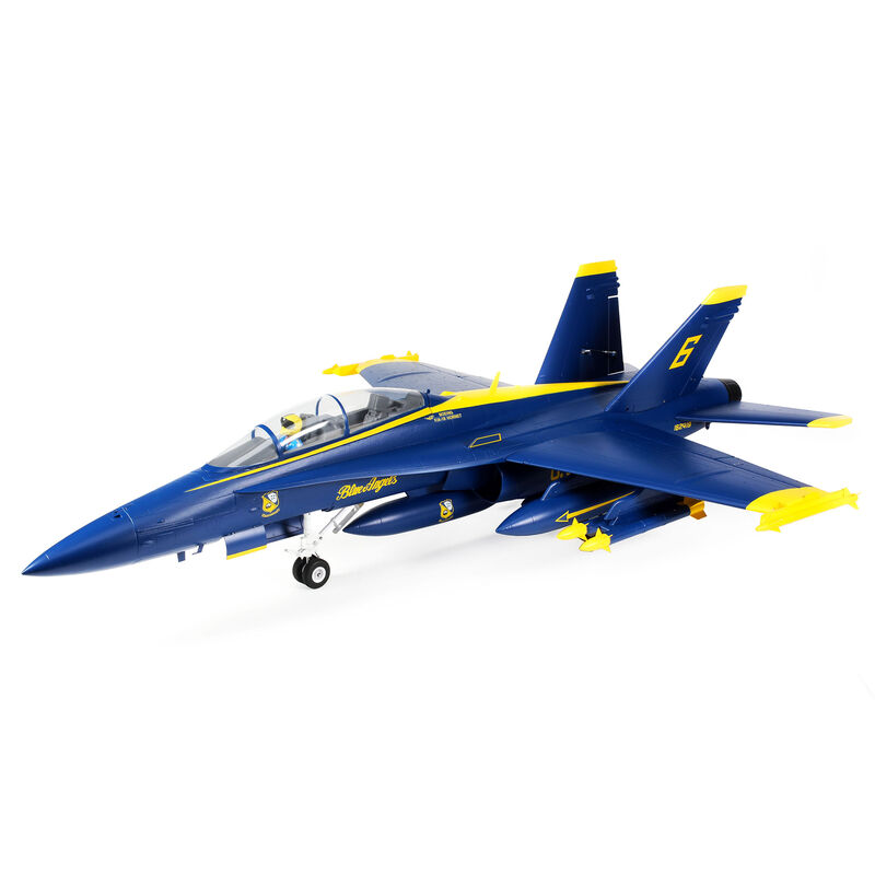 E-flite F-18 80mm Blue Angels EDF BNF Basic
